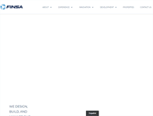 Tablet Screenshot of finsa.net